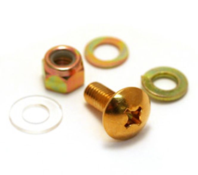 Hovedbilde Hardwarekit for Bigsby tremolo arm - gull