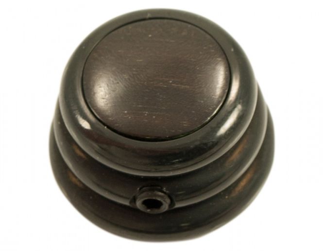 Hovedbilde Ringo knob - sort - ebony inlay