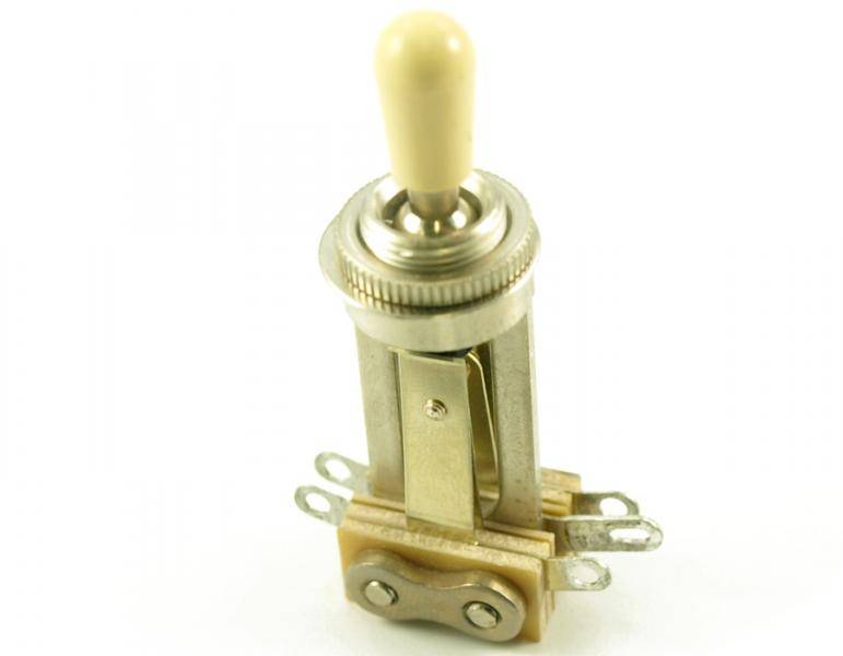3 veis Switchcraft vender for Gibson LP - Nikkel