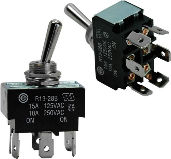Hovedbilde Power/ Standby vender DPDT