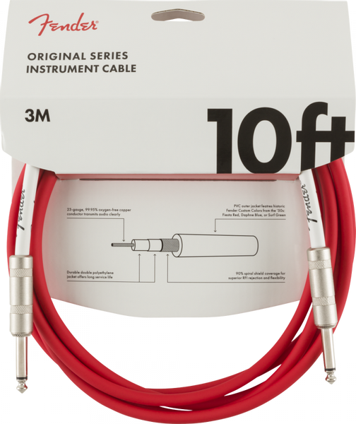 Fender&reg; Original - 3m - Fiesta Red