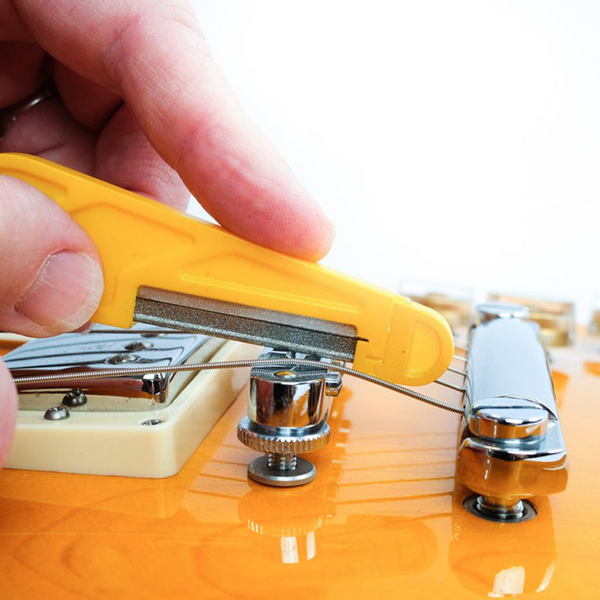 Filsett for oversadel p&aring; akustisk gitar Diamond Coated