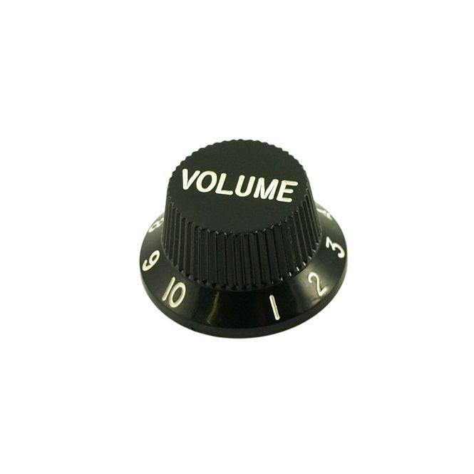 Hovedbilde Volumknott for Stratocaster - svart